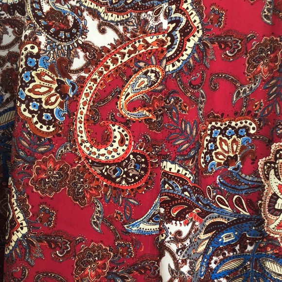 Zara Ankle Length Printed Midi Skirt - Picture 3 of 4